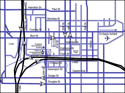 Directions to Creighton University