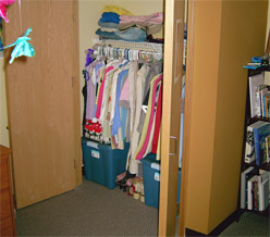 Bedroom closet