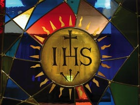 Stained glass window