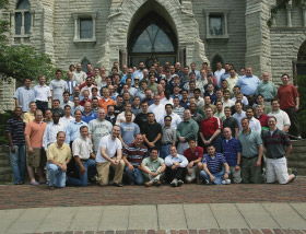 A &ldquo;class photo&rdquo; of participants in the IPF program.