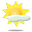 Partly cloudy Partly cloudy